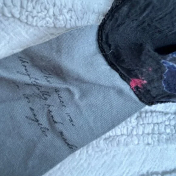 Raquel Allegra Black Pink Tie Dye Silk Midi Skirt Size Small Pull-On Styling